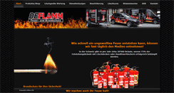 Desktop Screenshot of deflamm.ch